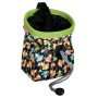 Worek Ocún Lucky Kid + pasek Ocún Chalk Bag Belt czarny/zielony Monkey