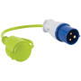 Wtyczka konwertująca Outwell Opus Conversion Socket 0.3 m zielony Lime Green