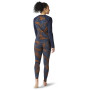 Damska koszulka Smartwool W Merino 250 Bl Pattern 1/4 Zip Boxed
