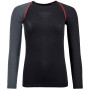 Koszulka damska Ortovox 120 Comp Light Long Sleeve W czarny BlackRaven