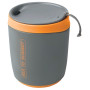 Kubek termiczny Sea to Summit Delta Insulmug szary/pomarańczowy Orange
