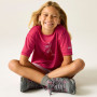 T-shirt dziecięcy Regatta Aria Deep Pink
