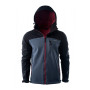 Kurtka męska Hi-Tec Norbert zarys Black/SlateGray/Cabernet