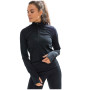 Koszulka damska Craft Fuseknit Comfort Zip W