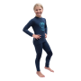 Dziecięca koszulka Sensor Merino DF Planet Deep Blue
