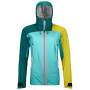 Kurtka damska Ortovox W's Westalpen 3L Light Jacket niebieski Ice Waterfall