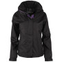 Kurtka damska Martes Lady Remo czarny Black/RoyalLilac