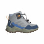 Buty dziecięce Adidas Terrex Ax4R Mid szary Gretwo/Refsil/Globlu