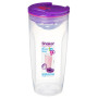 Shaker Sistema Shaker To Go 700ml fioletowy