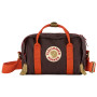Torba naramienna Fjällräven Kånken Koncept Crossbody czarny/czerwony Black Oak-Rowan Red