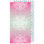 Ręcznik szybkoschnący Towee Mandala 80 x 160 cm różowy MandalaPink