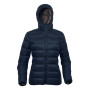Damska kurtka puchowa Warmpeace Tacoma Lady czarny Black/Brown