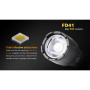 Zestaw latarkowy LED Fenix FD41 + 2600 mAh Aku s USB Feni