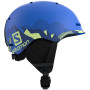 Kask narciarski dla dzieci Salomon Grom niebieski PopBlueMat
