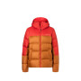 Kurtka damska Marmot Guides Down Hoody 2022 czerwony/brązowy Copper/Cairo