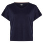 Damska koszulka Icebreaker Women Mer 150 Lodge SS Tee ciemnoniebieski Midnight Navy