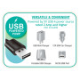 Dmuchany materac Intex Twin Dura-Beam Prestige Mid-Rise USB Pump