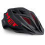 Kask rowerowy MET Crackerjack youth czarny/czerwony