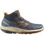 Męskie buty turystyczne Salomon Outpulse Mid Gtx czarny/brązowy ebony