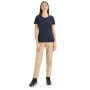 Koszulka damska Icebreaker Central Classic SS Tee