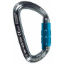 Karabinek Camp Orbit 2Lock - Gun Metal / Blue