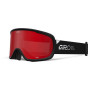 Gogle narciarskie Giro Roam Black Stacked-Amber Scarlet/Yellow (2skla) czarny Black Stacked-Amber Scarlet/Yellow