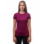 Koszulka damska Sensor Merino Wool PT Orchidea