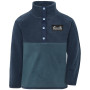 Bluza dziecięca Didriksons Monte Kids Half Bu 6 Mountain Blue turkusowy Mountain Blue