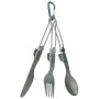 Zestaw sztućców Rockland Titanium Tools