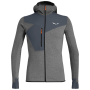 Męska bluza Salewa Puez 2 Dry M L/S Hood Fz Tee szary BlackOutMelange/