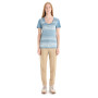 Damska koszulka Icebreaker Tech Lite II SS Scoop Tee Reflection Lines