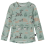 Bielizna funkcjonalna dla dzieci Reima Moomin Trivsam Airy Green
