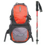 Kije trekkingowe Fizan Compact Combi czerwony