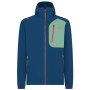 Męska bluza La Sportiva Avok Hoody M niebieski/zielony Opal/Grassgreen