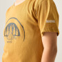 T-shirt dziecięcy Regatta Bosley Wood Brown