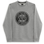 Męska bluza Vans Big Chest Lock Up Crew zarys Cement Heather