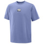 Koszulka męska Salomon Wild Rays Label SS Tee niebieski Marlin