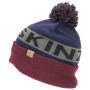 Czapki zimowe SealSkinz Water Repellent Cold Weather Bobble Hat niebieski/czerwony NavyBlue/Gray/Red