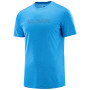 Koszulka męska Salomon Agile Graphic Tee M jasnoniebieski BlithHeat