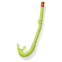 Rurka do nurkowania Intex Hi-Flow Snorkels 55922 jasnozielony green