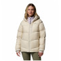 Kurtka zimowa damska Columbia Cloudview Down Hooded Jacket beżowy Dark Stone
