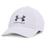 Bejsbolówka Under Armour Isochill Armourvent ADJ biały White / / Pitch Gray