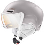 Kask narciarski Uvex HLMT 700 Visor różowy RoseMat
