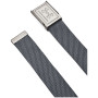 Pasek Under Armour M's Webbing Belt zarys Pitch Gray / Academy / Silver