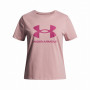 T-shirt dziecięcy Under Armour BIG LOGO SS-PNK jasnoróżowy Pink