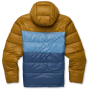 Męska kurtka puchowa Cotopaxi M'S Fuego Max Down Hooded Jacket żółty/niebieski Bronze and Deep Sea