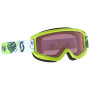 Dziecięce gogle narciarskie Scott Agent Junior żółty LimeGreen