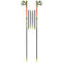 Kijek trekkingowy Leki Micro Trail Race czerwony FloorescentRedNeonyellowNaturalcarbon
