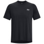 Męska koszulka Under Armour Tech Reflective SS czarny/biały Black / / Reflective