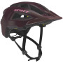 Kask rowerowy Scott Groove Plus fioletowy MaroonRed